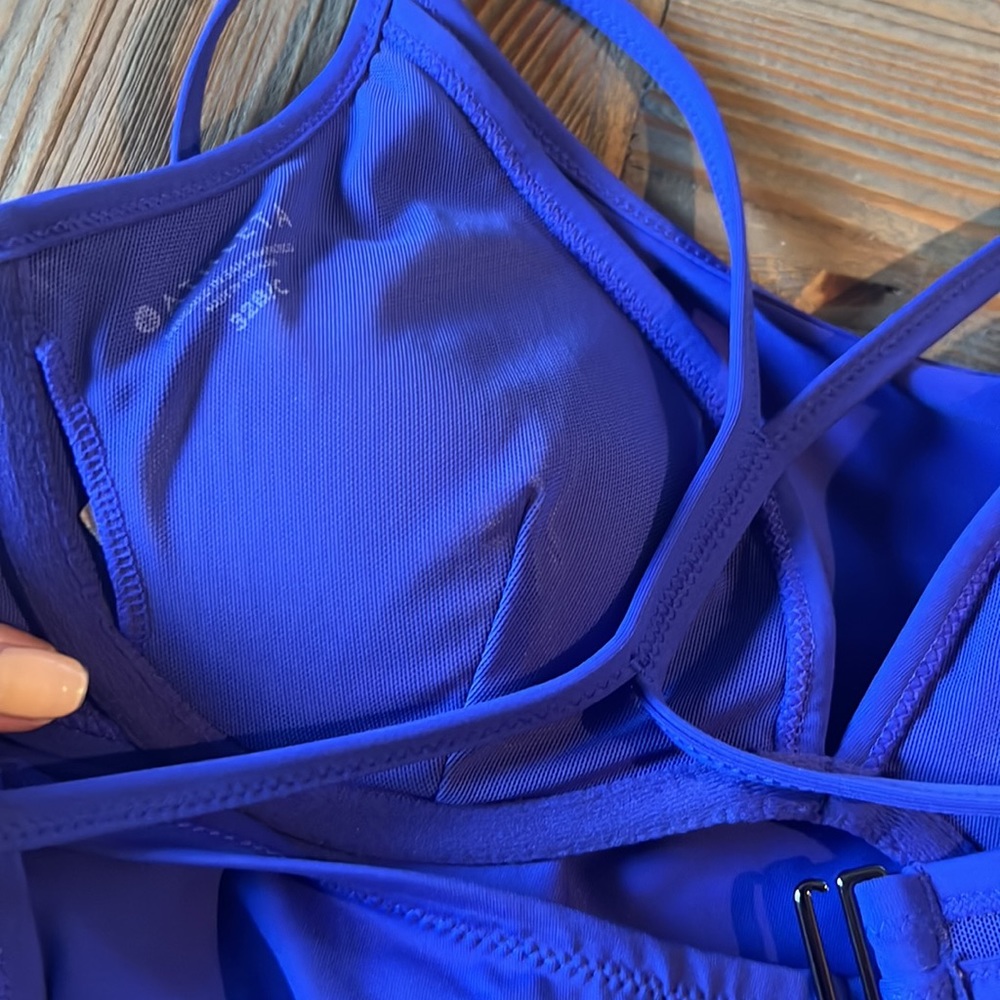 Athleta NEW Cross Back Swim Tank & Bikini Bottom Set - Picture 8 of 9